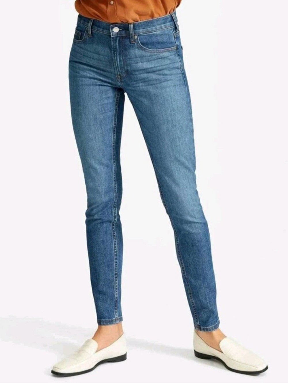 Everlane The Mid-Rise Skinny Jeans